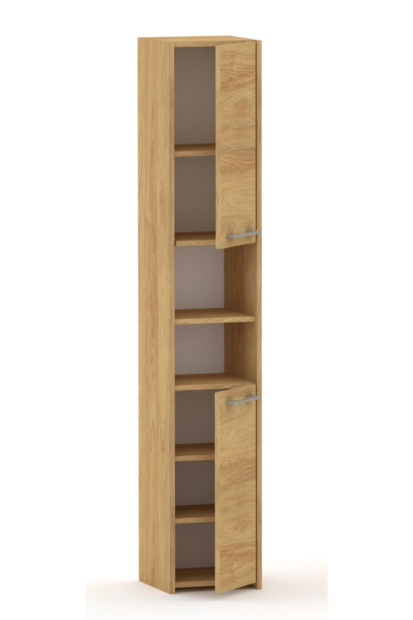 Słupek łazienkowy komin LUNA 30 cm 2D Hikora naturalna